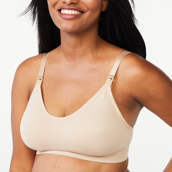Joyspun Other - 2/$30 Joyspun Maternity Nursing Comfort Bra Adobe Tan XL #9444